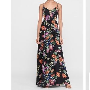Floral cut out maxi dress. New with out tags